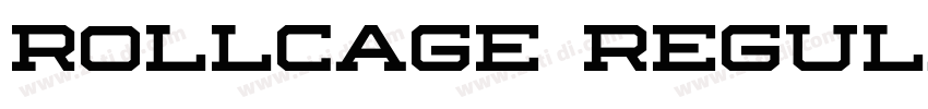 Rollcage Regular字体转换